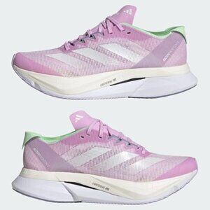 Adidas Adizero Boston 12 Women's Running Shoes Speed Race Day Lavender EUC